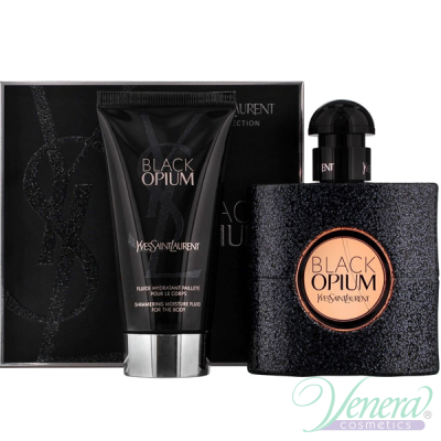 YSL Black Opium Set (EDP 50ml + BL 50ml) για γυναίκες Γυναικεία σετ