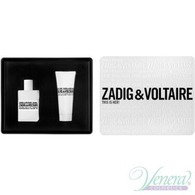 Zadig & Voltaire This is Her Set (EDP 50ml + BL 75ml) για γυναίκες Women's Gift sets