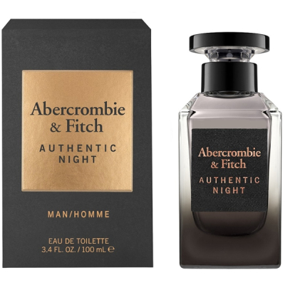 Abercrombie & Fitch Authentic Night Man EDT 100ml για άνδρες Ανδρικά Аρώματα
