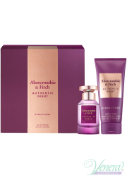 Abercrombie & Fitch Authentic Night Woman Set (EDP 50ml + BL 200ml) για γυναίκες Γυναικεία Σετ