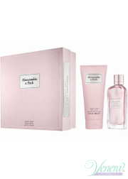 Abercrombie & Fitch First Instinct for Her Set (EDP 100ml + BL 200ml) για γυναίκες Γυναικεία Σετ