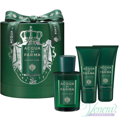 Acqua di Parma Colonia Club Set (EDC 100ml + Face Emulsion 50ml + SG 50ml) για άνδρες και Γυναικες Unisex Gift sets