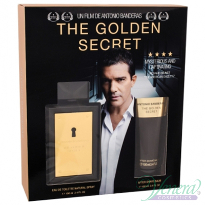 Antonio Banderas The Golden Secret Set (EDT 100ml + AS Balm 100ml) για άνδρες Ανδρικά Σετ 