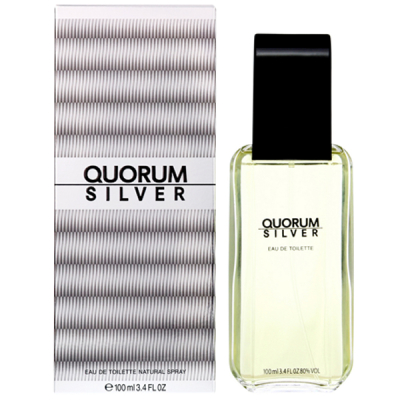 Antonio Puig Quorum Silver EDT 100ml για άνδρες Ανδρικά Аρώματα