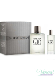 Armani Acqua Di Gio Set (EDT 100ml + EDT 15ml) για άνδρες Σετ Armani Acqua Di Gio Set (EDT 100ml + EDT 15ml) για άνδρες Ανδρικά Σετ