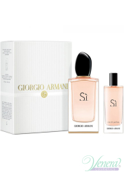 Armani Si Set (EDP 100ml + EDP 15ml) για γυναίκες Γυναικεία Σετ Armani Si Set (EDP 100ml + EDP 15ml) για γυναίκες Γυναικεία Σετ