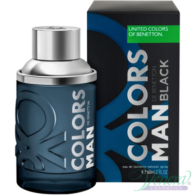 Benetton Colors Man Black EDT 60ml για άνδρες Ανδρικά Аρώματα