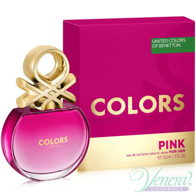 Benetton Colors de Benetton Pink EDT 50ml για γυναίκες Γυναικεία αρώματα