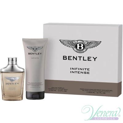 Bentley Infinite Intense Set (EDP 100ml + SG 200ml) για άνδρες Ανδρικά Σετ