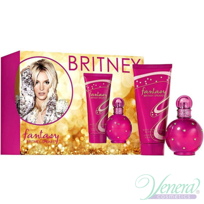 Britney Spears Fantasy Set (EDP 50ml + Body Souffle 100ml) για γυναίκες Γυναικεία Σετ
