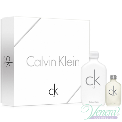 Calvin Klein CK All Set (EDT 100ml + CK One EDT 15ml) για άνδρες και Γυναικες Unisex Σετ