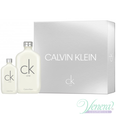 Calvin Klein CK One Set (EDT 200ml + EDT 50ml) για άνδρες και Γυναικες Men's and Women's Gift Σετ
