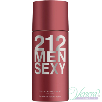Carolina Herrera 212 Sexy Deo Spray 150ml για άνδρες Men's face and body product's