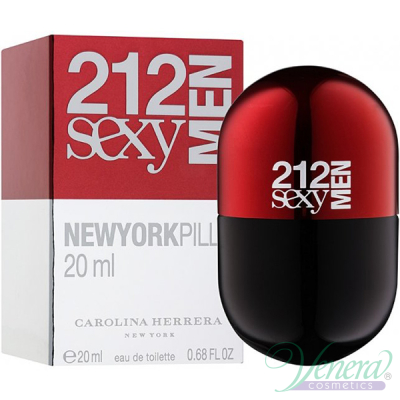 Carolina Herrera 212 Sexy Men Pills EDT 20ml για άνδρες Ανδρικά Αρώματα