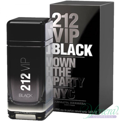 Carolina Herrera 212 VIP Black EDP 200ml για άνδρες Men's Fragrances