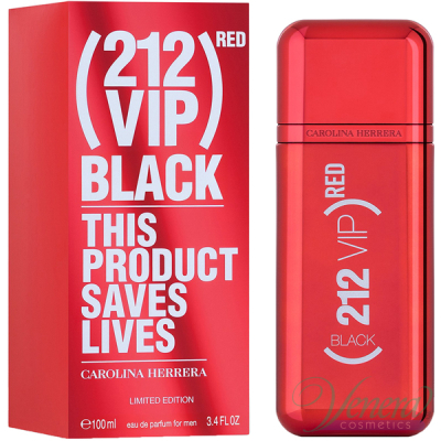 Carolina Herrera 212 VIP Black Red EDP 100ml για άνδρες Ανδρικά Аρώματα