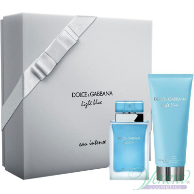 Dolce&Gabbana Light Blue Eau Intense Set (EDP 50ml + BL 100ml) για γυναίκες Γυναικεία Σετ