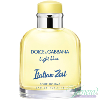 Dolce&Gabbana Light Blue Italian Zest Pour Homme EDT 125ml για άνδρες ασυσκεύαστo Ανδρικά Аρώματα χωρίς συσκευασία
