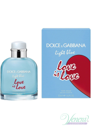 Dolce&Gabbana Light Blue Love Is Love Pour Homme EDT 125ml για άνδρες Ανδρικά Аρώματα
