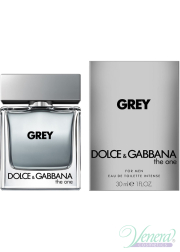 Dolce&Gabbana The One Grey EDT Intense 30ml για άνδρες Ανδρικά Аρώματα