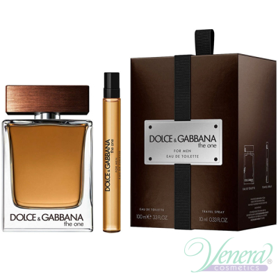 Dolce&Gabbana The One Set (EDT 100ml + EDT 10ml) για άνδρες Ανδρικά Σετ