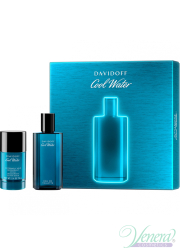 Davidoff Cool Water Set (EDT 75ml + Deo Stick 75ml) για άνδρες Ανδρικά Σετ 