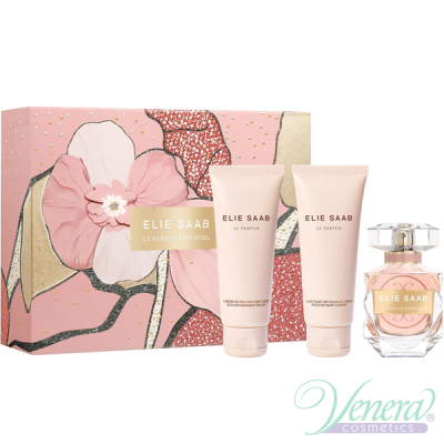 Elie Saab Le Parfum Essentiel Set (EDP 50ml + BL 75ml + SG 75ml) για γυναίκες Γυναικεία Σετ