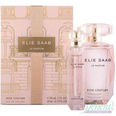 Elie Saab Le Parfum Rose Couture Set (EDT 90ml + EDT 10ml) για γυναίκες Γυναικεία Σετ 