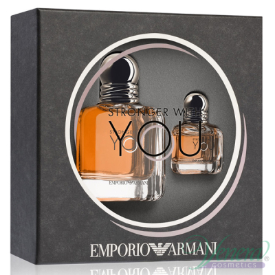 Emporio Armani Stronger With You Set (EDT 50ml + EDT 7ml) για άνδρες Gift Sets