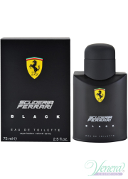 Ferrari Scuderia Ferrari Black EDT 75ml για άνδρες Ανδρικά Αρώματα
