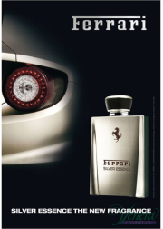 Ferrari Silver Essence EDP 100ml για άνδρες ασυσκεύαστo Ανδρικά Аρώματα χωρίς συσκευασία