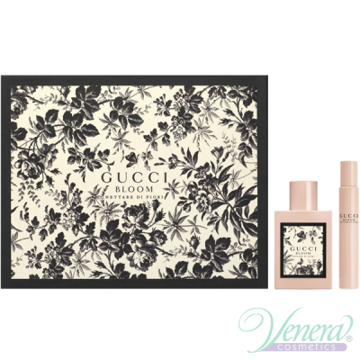 Gucci Bloom Nettare di Fiori Set (EDP 50ml + EDP 7.4ml) για γυναίκες Γυναικεία Σετ