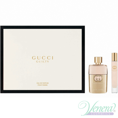 Gucci Guilty Eau de Parfum Set (EDP 50ml + EDP 7,4ml Roller Ball) για γυναίκες Γυναικεία Σετ