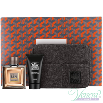 Guerlain L'Homme Ideal Eau de Parfum Set (EDP 100ml + SG 75ml + Bag) για άνδρες Ανδρικά Σετ