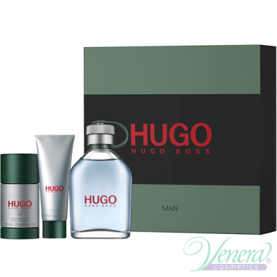 Hugo Boss Hugo Set (EDT 125ml + Deo Stick 75ml + SG 50ml) για άνδρες Ανδρικά Σετ