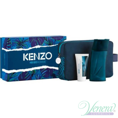 Kenzo Pour Homme Set (EDT 100ml + AS Balm 50ml + Pouch) για άνδρες Ανδρικά Σετ