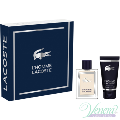 Lacoste L'Homme Lacoste Set (EDT 100ml + SG 150ml) για άνδρες Ανδρικά Σετ