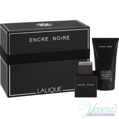 Lalique Encre Noire Set (EDT 100ml + SG 150ml) για άνδρες Αρσενικά Σετ