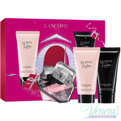 Lancome La Nuit Tresor Set (EDP 30ml + BL 50ml + SG 50ml) για γυναίκες Women's Gift sets