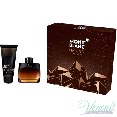 Mont Blanc Legend Night Set (EDP 50ml + SG 100ml) για άνδρες Men's Gift sets