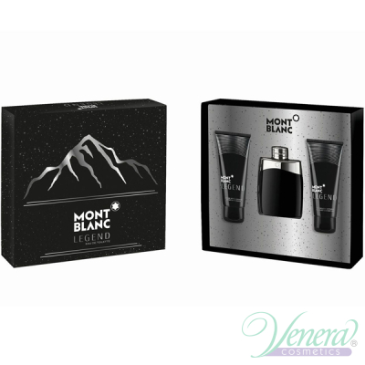Mont Blanc Legend Set (EDT 100ml + AS Balm 100ml + SG 100ml) για άνδρες Αρσενικά Σετ