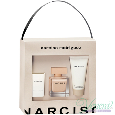 Narciso Rodriguez Narciso Poudree Set (EDP 50ml + Body Cream 50ml + Candle) για γυναίκες Γυναικεία Σετ