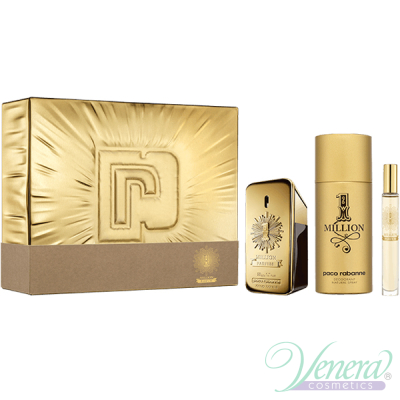 Paco Rabanne 1 Million Parfum Set (EDP 50ml + EDP 10ml + Deo Spray 150ml) για άνδρες Ανδρικά Σετ