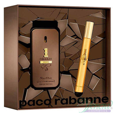 Paco Rabanne 1 Million Prive Set (EDP 50ml + EDP 10ml) για άνδρες Ανδρικά Σετ