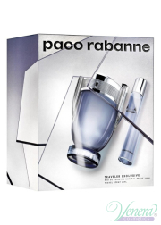 Paco Rabanne Invictus Set (EDT 100ml + EDT 20ml)  για άνδρες Αρσενικά Σετ