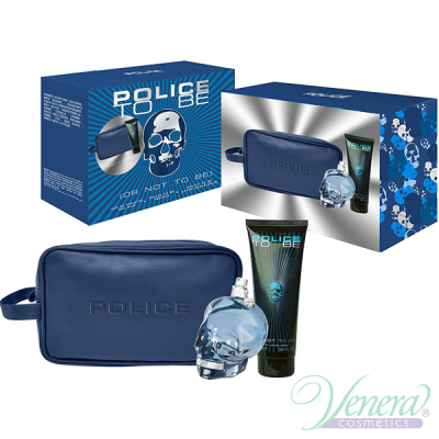Police To Be Set (EDT 125ml + All Over Shampoo 75ml + Bag) για άνδρες Ανδρικά Σετ