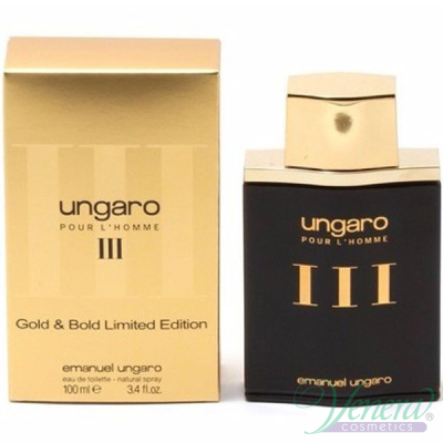 Emanuel Ungaro Ungaro Pour L'Homme III Gold & Bold Edition EDT 100ml για άνδρες Men's Fragrance