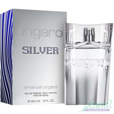 Emanuel Ungaro Ungaro Silver EDT 90ml για άνδρες Ανδρικά Αρώματα
