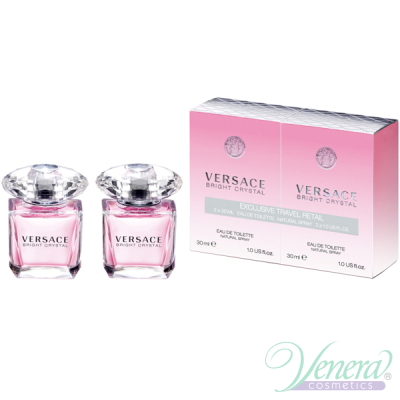 Versace Bright Crystal Set (EDT 30ml + EDT 30ml) για γυναίκες Γυναικεία σετ