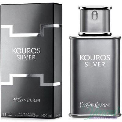 YSL Kouros Silver EDT 50ml για άνδρες Men's Fragrance